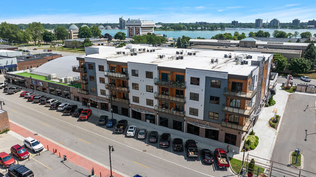 Modern Mixed-Use Development Architecture and Interior Design Port Huron Michigan
