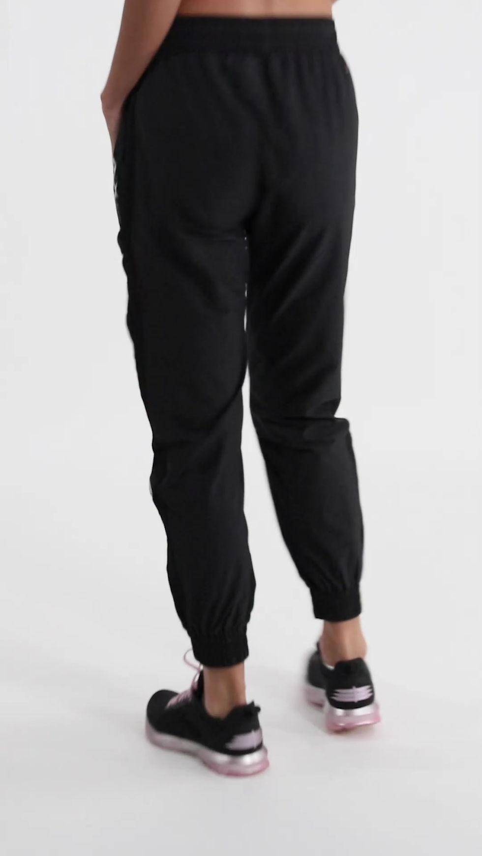 Thumbnail: Rainbow Track Black Trousers
