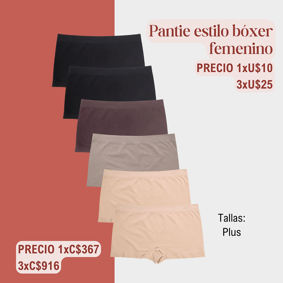 Ropa interior talla grande, panty talla grande, tienda de ropa talla grande, tienda de ropa para mujer plus size