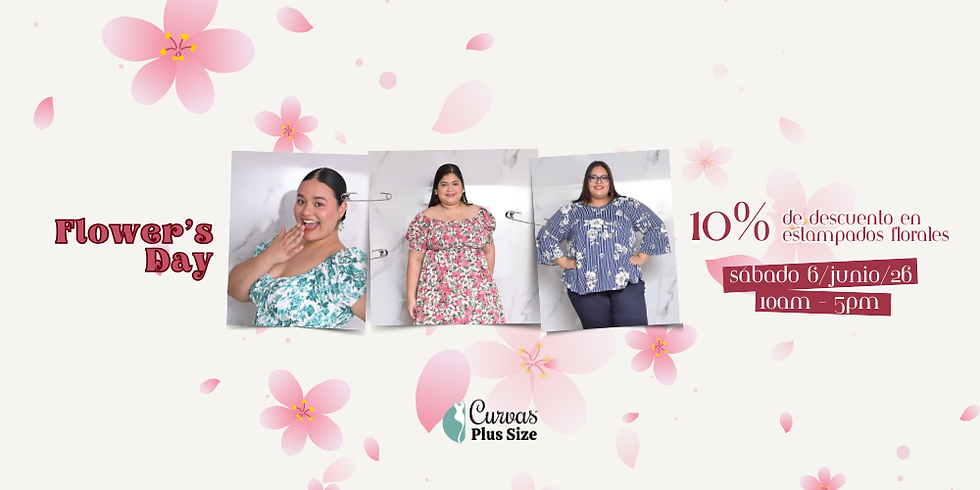 ¡Flower's Day de Curvas Plus Size! ✨🌸