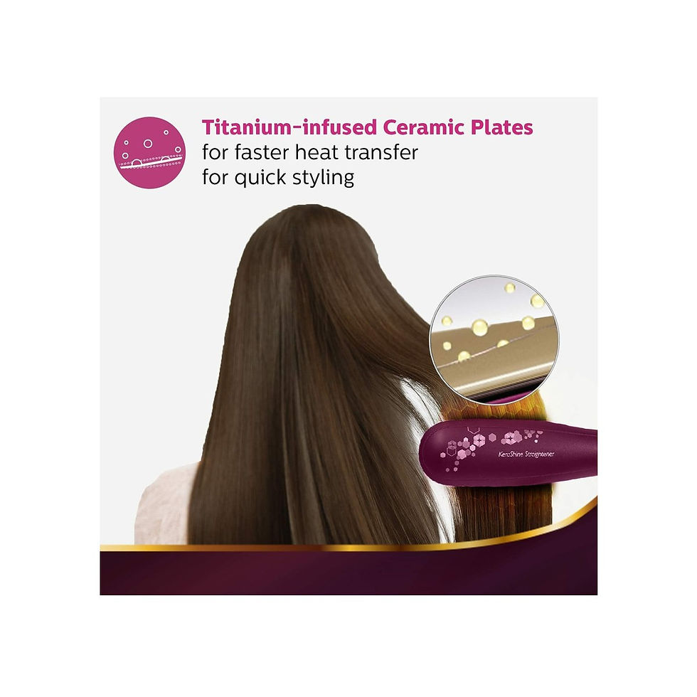 Thumbnail: Philips Hair Straightener BHS738/00 ii Ionic care - 5