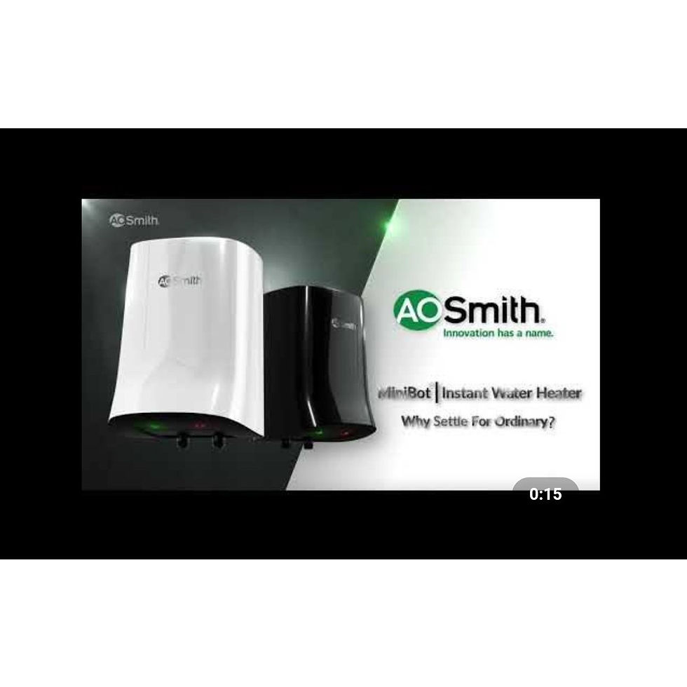 Thumbnail: Ao Smith Mini Bot Instant Water Heater 3 LTR - 2