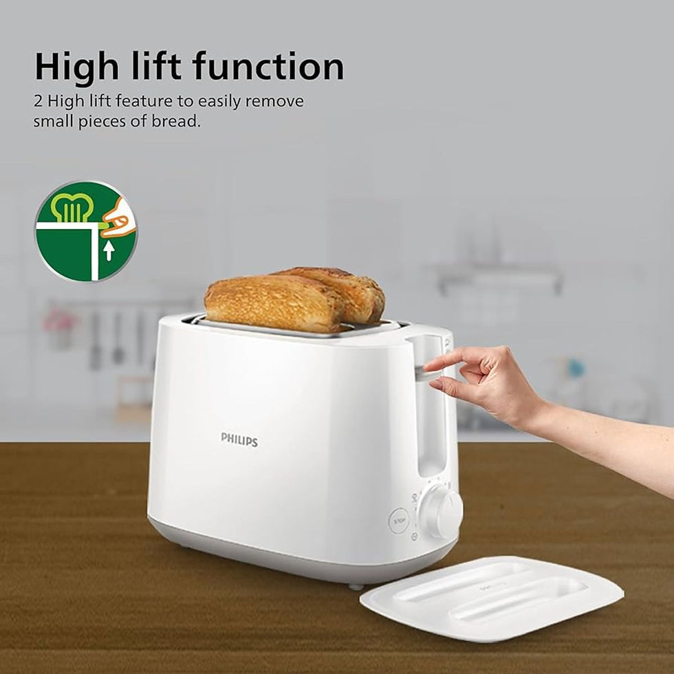Philips HD2582/00 Two slice Pop-up toaster with bun warmer | 830W - 2