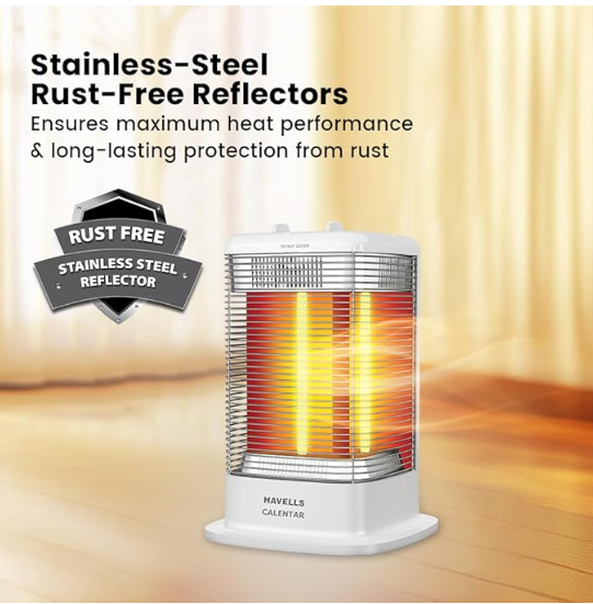 Thumbnail: Havells Calenter 1050 Watt Room Heater With 3 Carbon Heating Tube