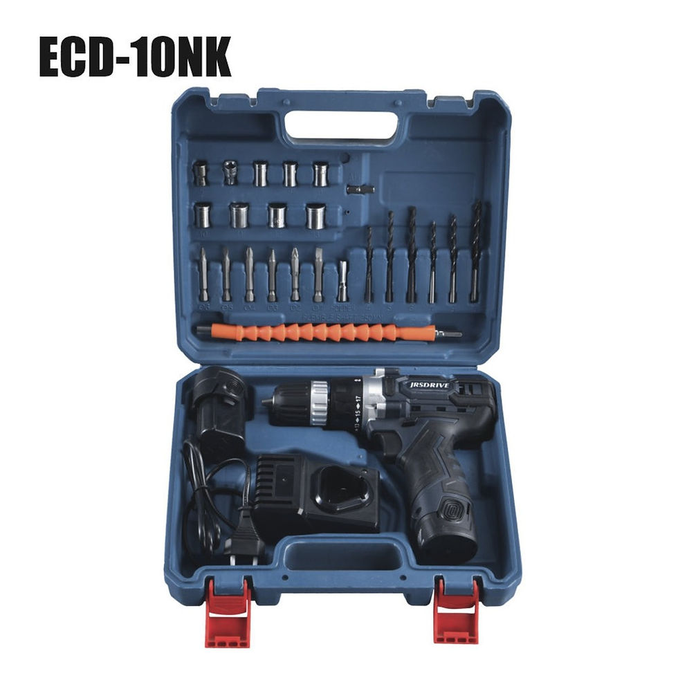 Thumbnail: Eastman JRSDRIVE Kit of Cordless Drill ECD-10NK 10MM - 5