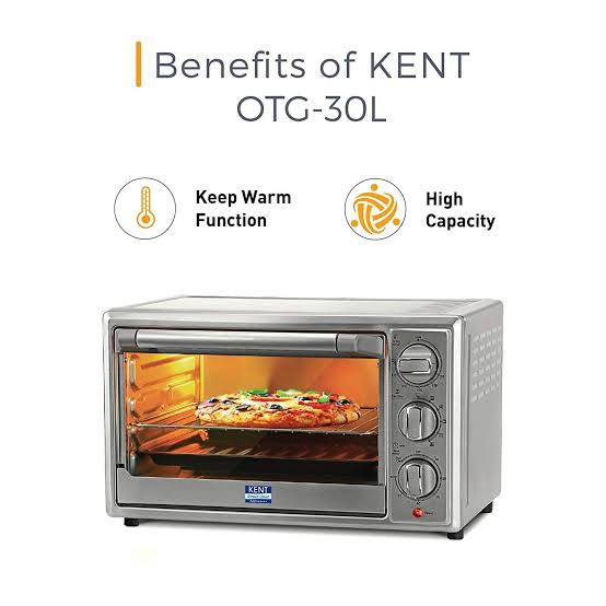 Thumbnail: Kent OTG 30Ltr Stainless Steel body with Convection and Rotisserie 16041