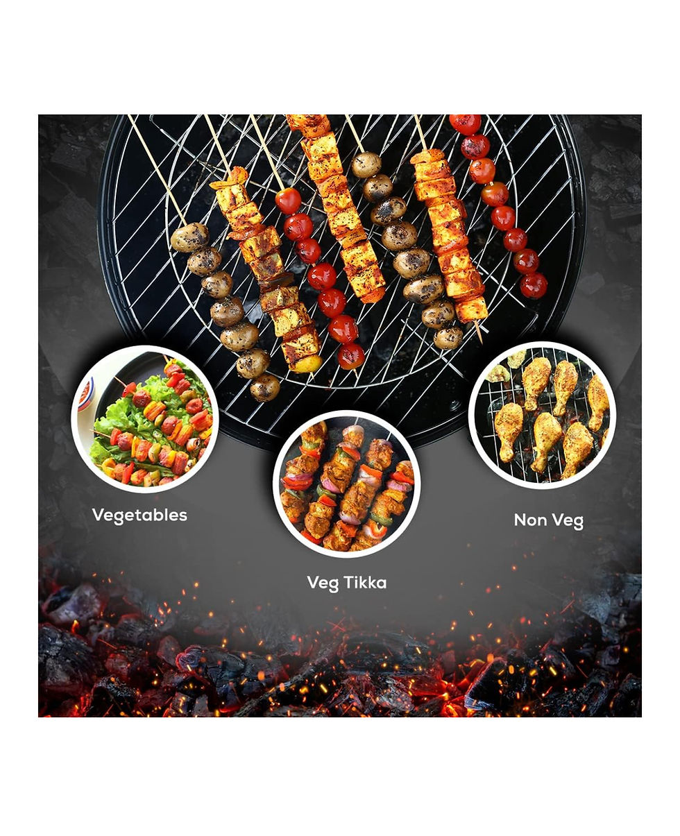 Thumbnail: Clearline Charcoal B.B.Q Round Grill