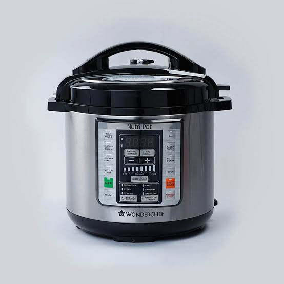 Thumbnail: Wonderchef Nutri-Pot Electric Rice Cooker with 7-in-1 Functions,6L