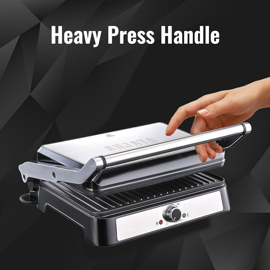 Thumbnail: Sujata Multi-Purpose Grill Sandwich Maker 2000W SG01 (Jumbo Grill)