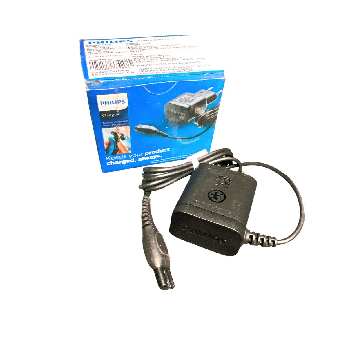 Philips One Blade Trimmer QP2532 /MG7715 / AT610 Original Charger Adapter