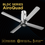 Thumbnail: EcoLink AiroQuad BLDC Ceiling Fan 1200MM