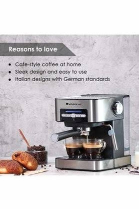 Thumbnail: Wonderchef Regalia Espresso Coffee Maker 15 Bar