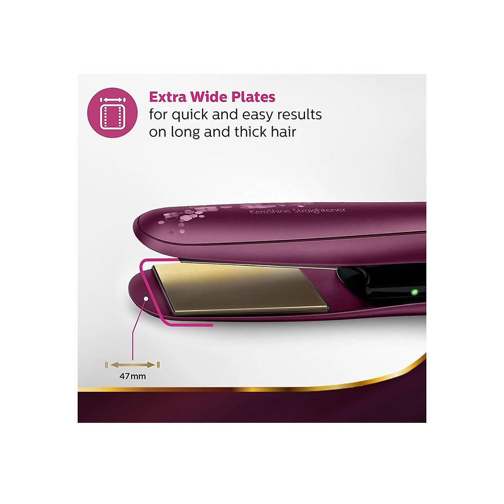 Thumbnail: Philips Hair Straightener BHS738/00 ii Ionic care - 6