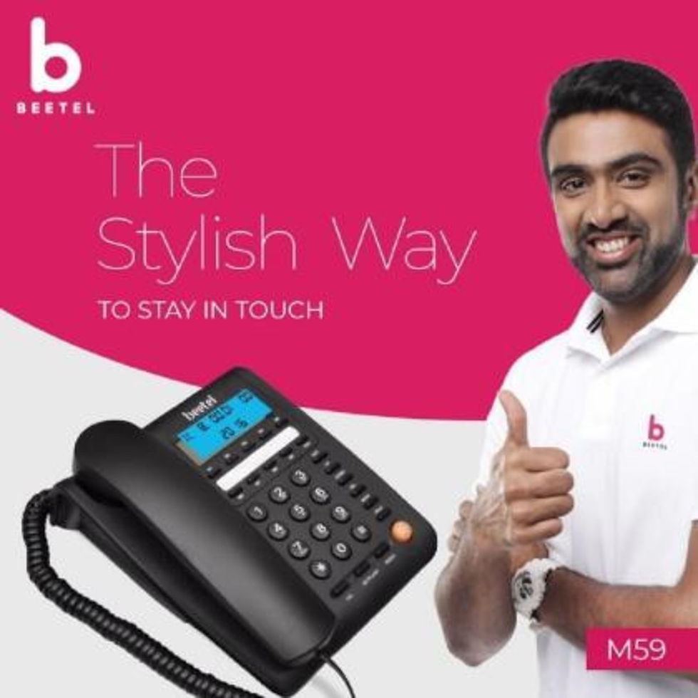 Thumbnail: Beetel Telephone Instrument (M59) - 4