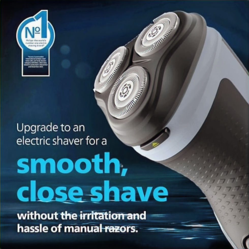 Thumbnail: Philips Electric Shaver X3063/03 Wet & Dry