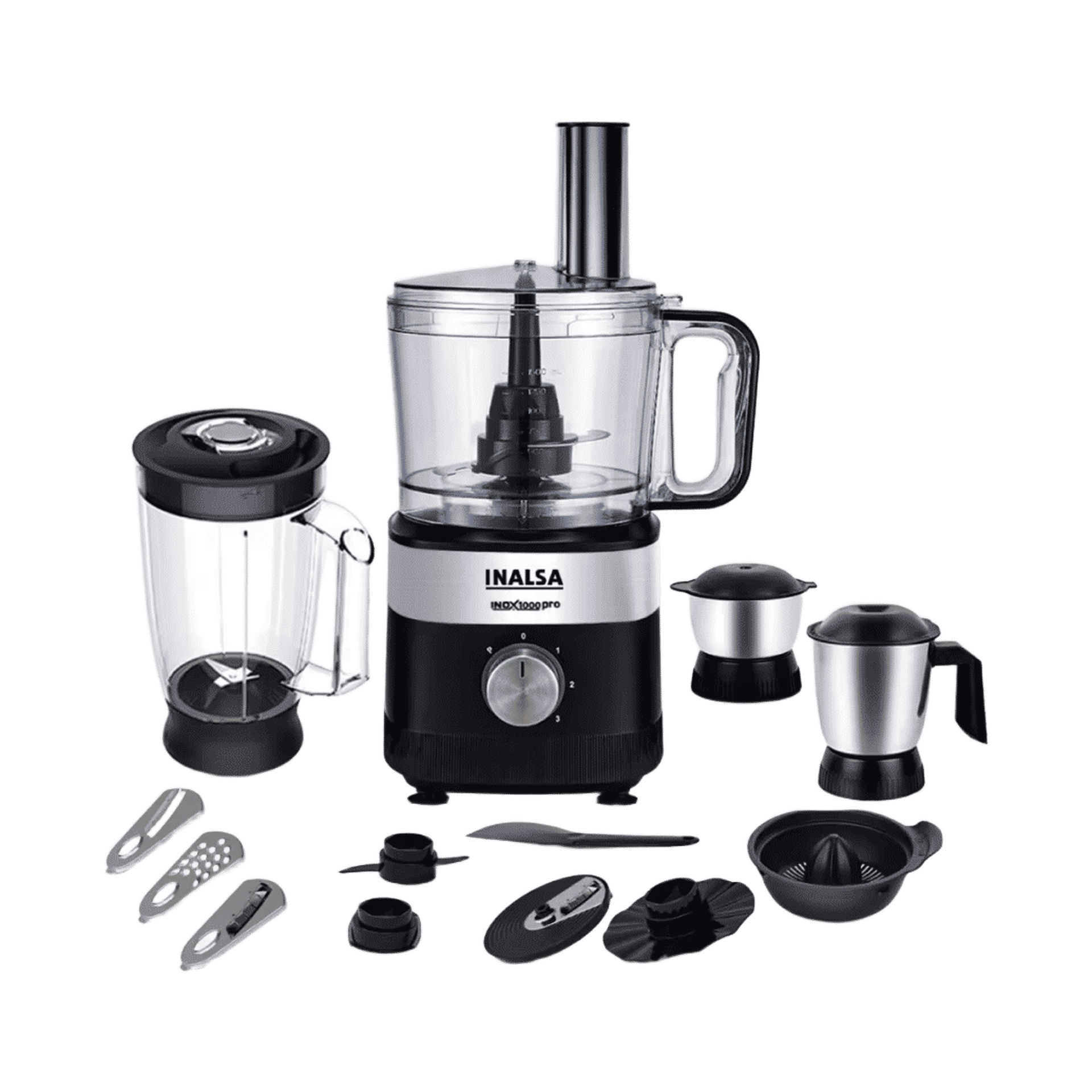 Inalsa Food Processor Inox 1000 PRO