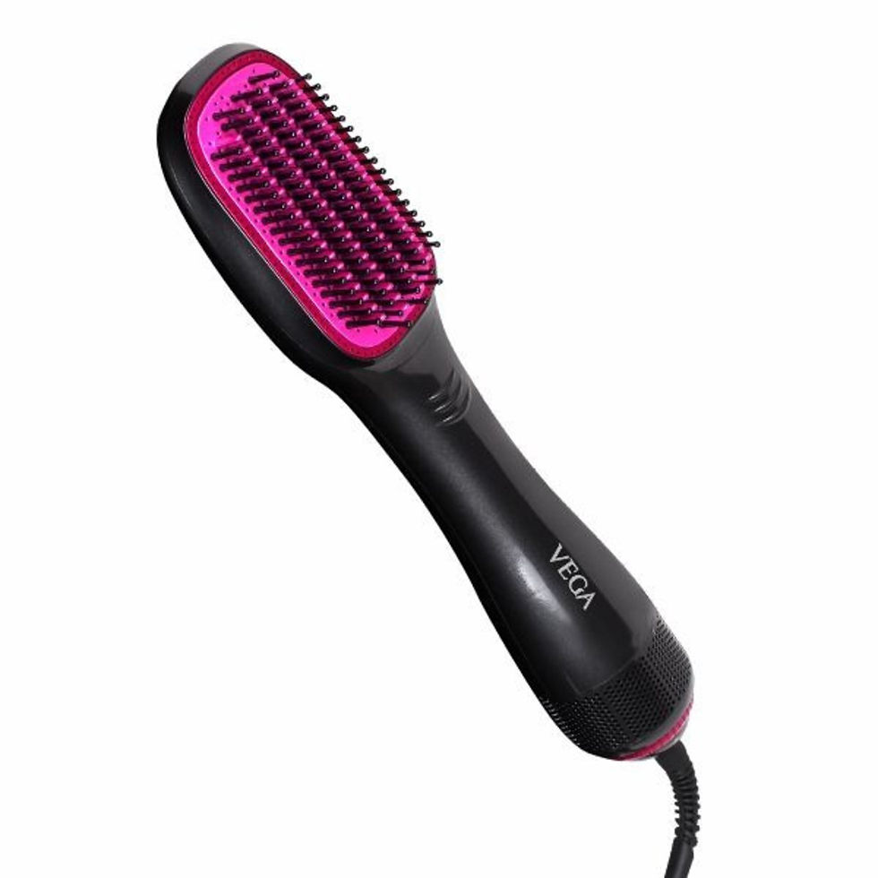 Vega Multi Styler Brush & Hair Dryer Keratin Infused Ceramic Coating VHSD-01