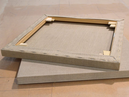 Clear Sealed Linen Artists Blank Canvases