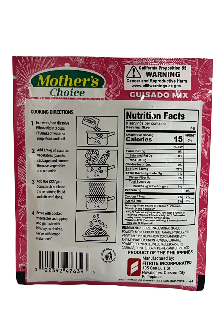 Thumbnail: Mother's Choice Bihon Guisado Mix