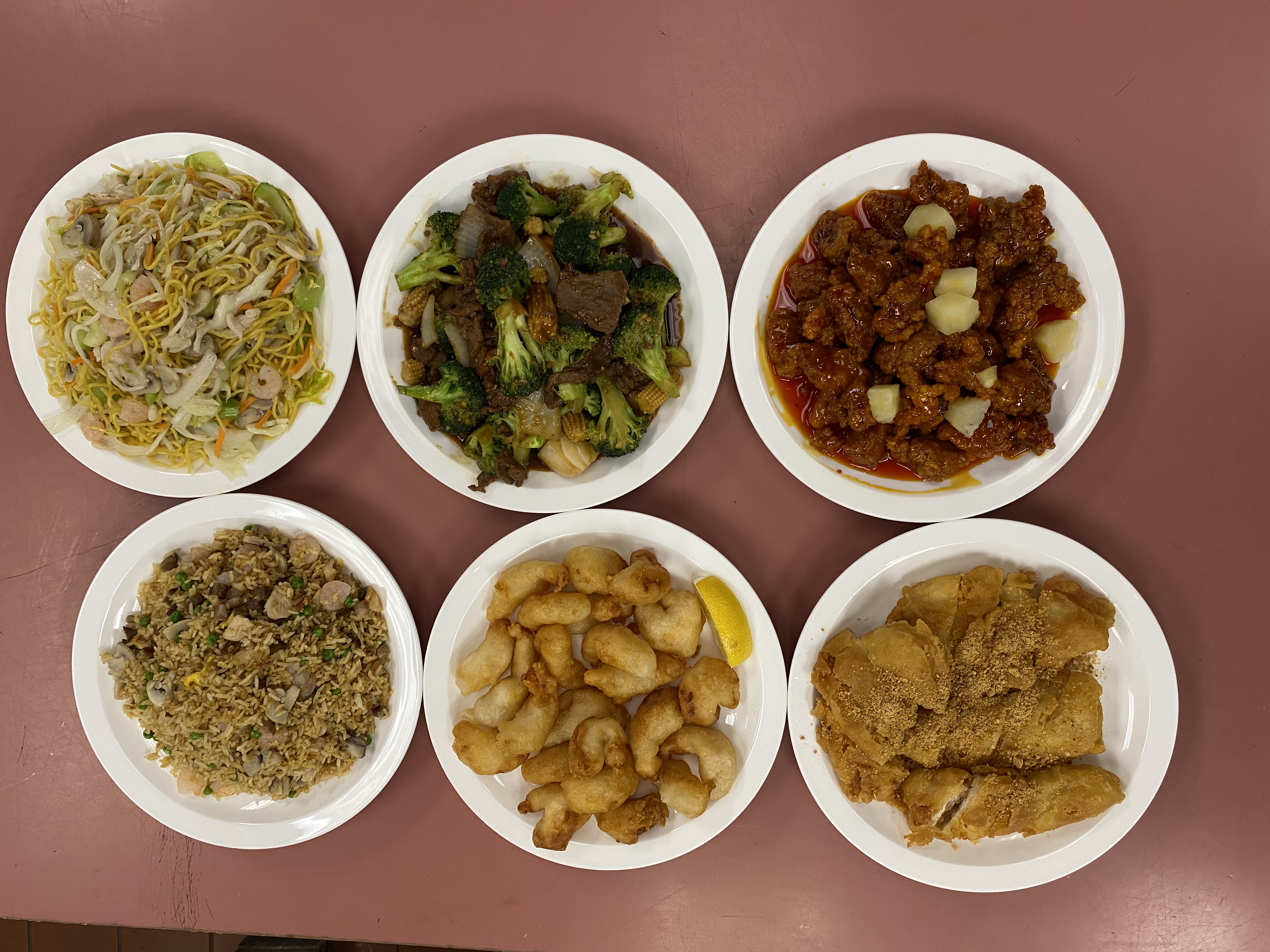 Arranged Food and Objects