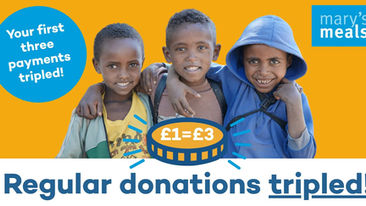 Mary’s Meals: Regular Donations Tripled