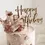 Thumbnail: Happy Birthday Cake Topper - 6 colours