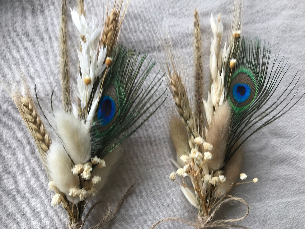 Thumbnail: Peacock Posy - 2 colours