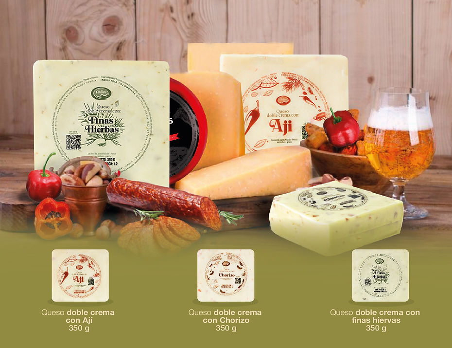 quesos sabores
