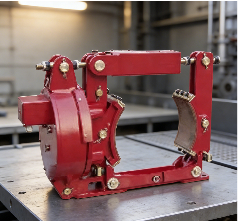 Electromagnetic drum brakes