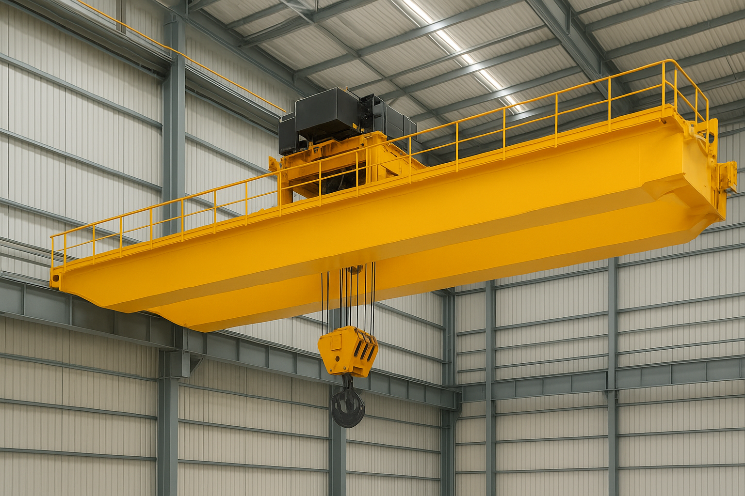 Double-girder overhead crane
