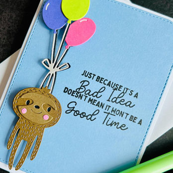 Sloth Friendship Card