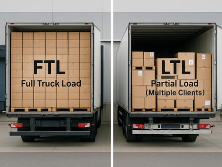 Pilna krava (FTL) vs. daļēja krava (LTL): kāda ir atšķirība un kuru izvēlēties?