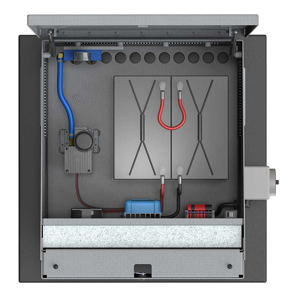 Thumbnail: Airmax Aeration SolarSeries Battery Backup, Runs up to 24 Hours