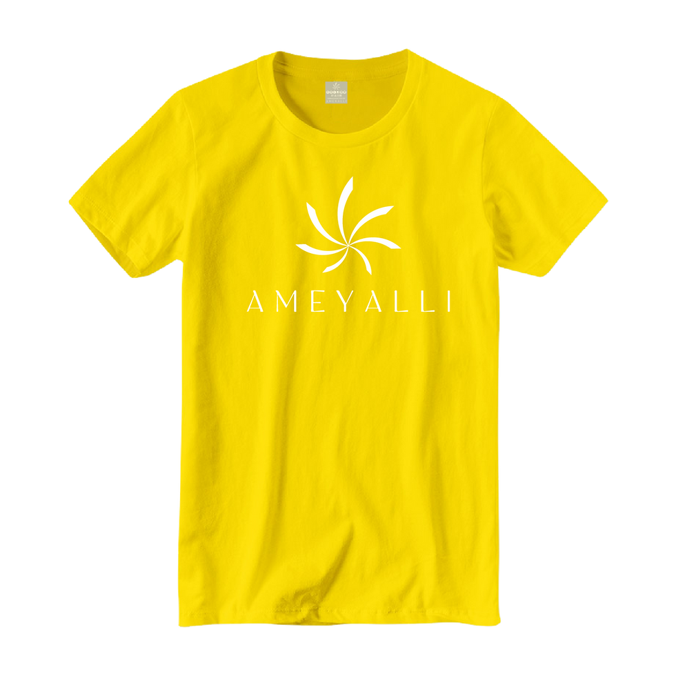 Thumbnail: AmeyalliYellow Short Sleeve T-Shirt