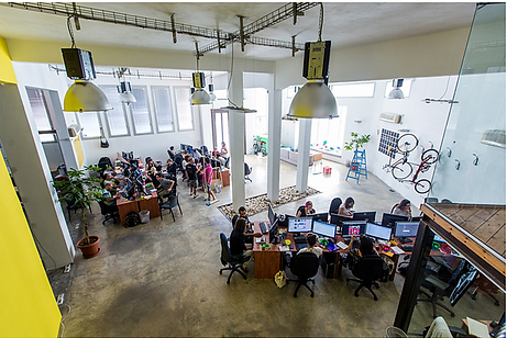 Espacio de oficina abierta