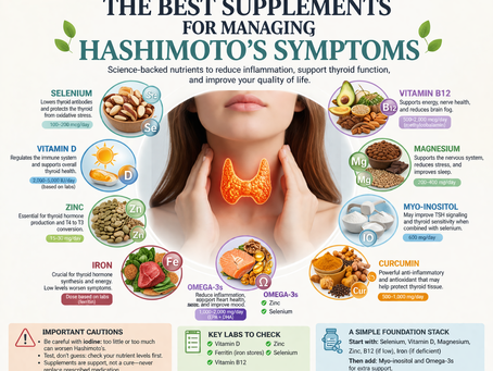 The Top Supplements for Hashimoto's
