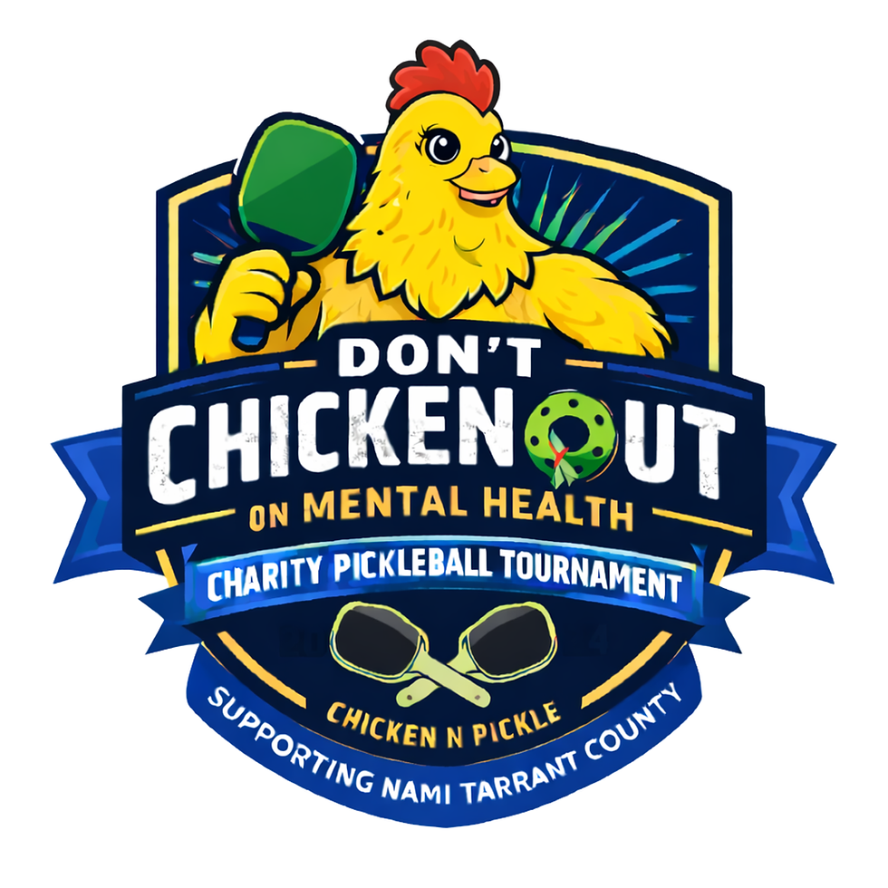 Don't Chicken Out on Mental Health--Pickleball Tournament Fundraiser
