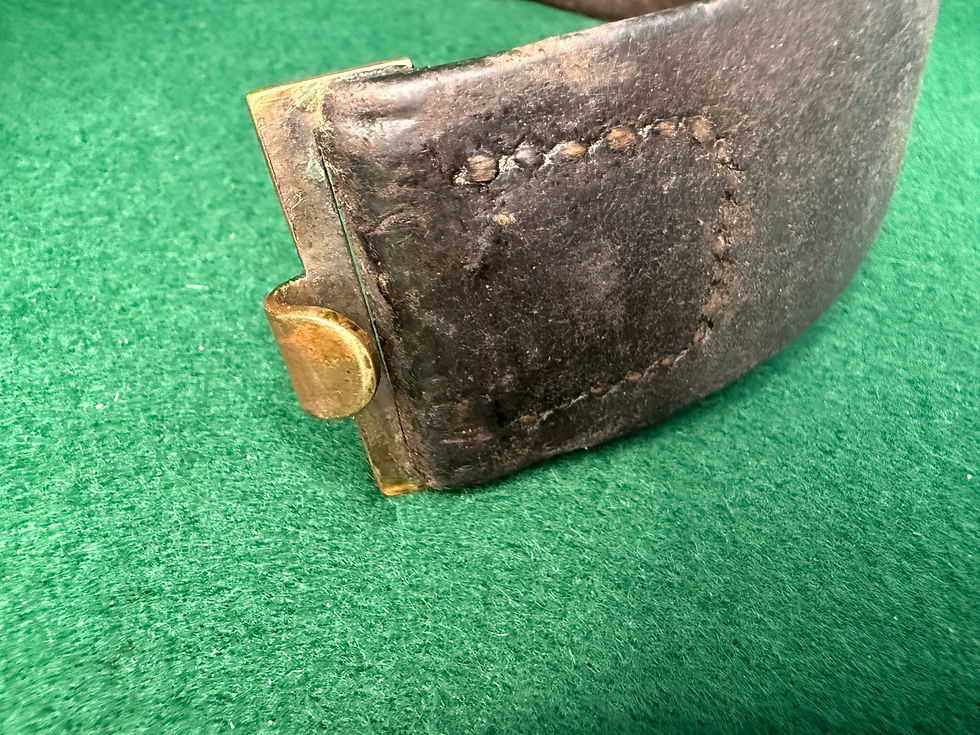 Thumbnail: WWII Original German SS Enlisted Belt Buckle & Leather