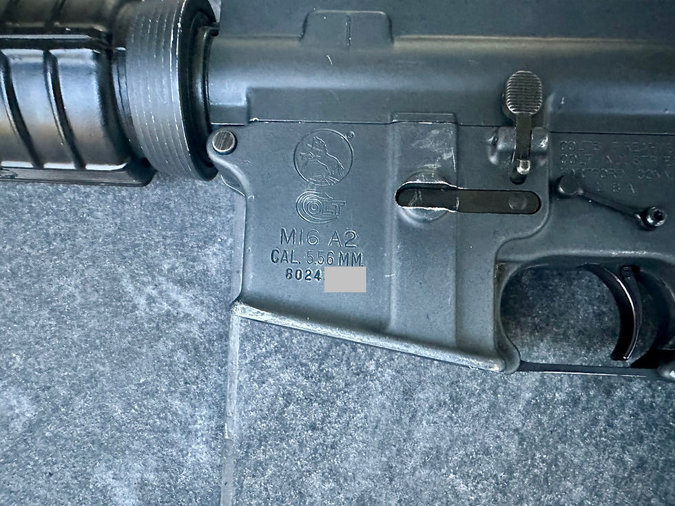 Thumbnail: Colt M16A2 733 Comando Transferable Machine Gun 