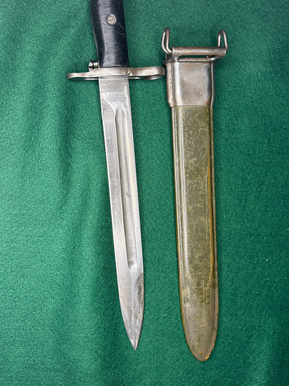 Thumbnail: U.S. M1 Bayonet World War II M3 Scabbard United States  WW2