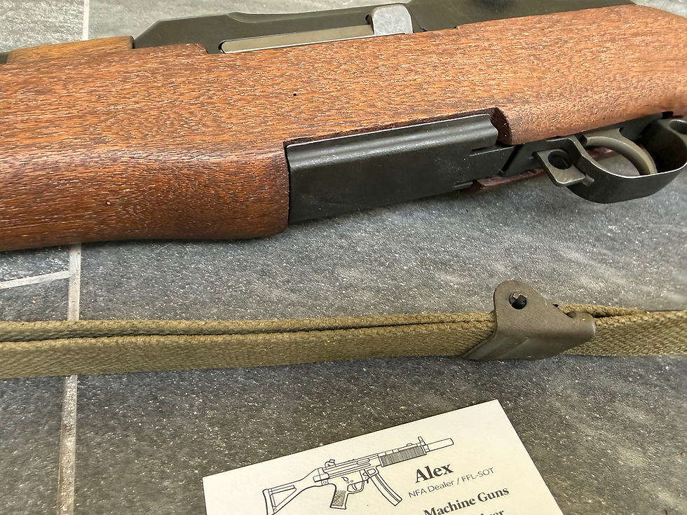 Thumbnail: Springfield Armory M1 Garand Tanker .30-06 – 1953 Receiver  Page Type: Firearm  