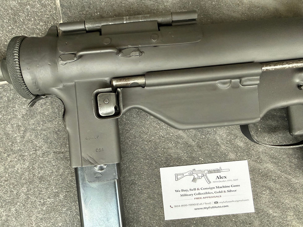 Thumbnail: Fully Transferable Machine Gun Full Auto Medea Corp M3 Grease Gun eFile