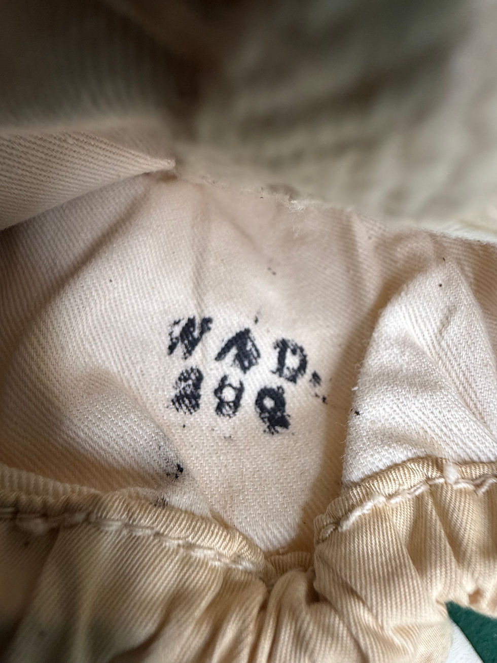 Thumbnail: British Military Cold Weather Trigger-Finger Mittens 1940s Arctic Snow Gloves 