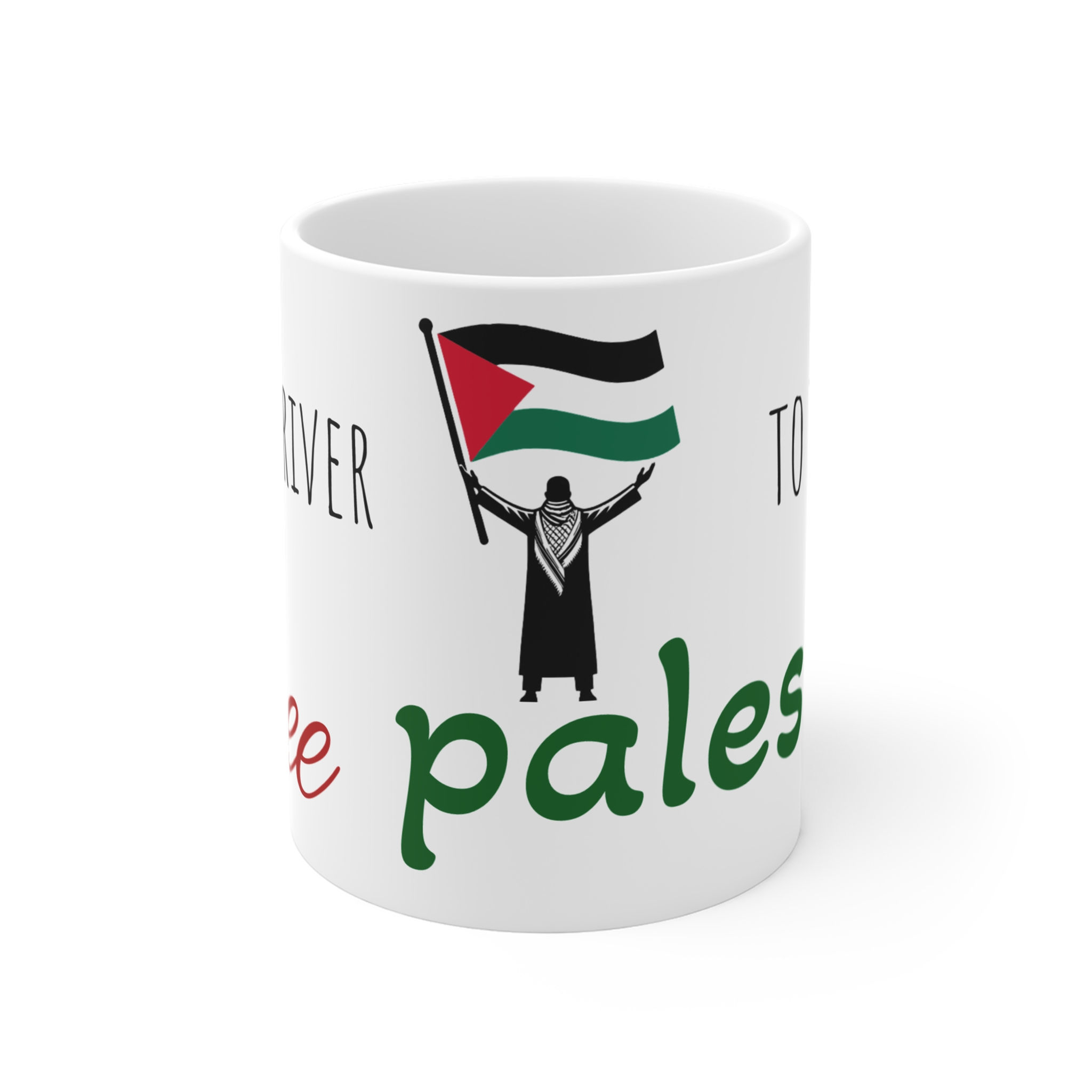 11oz Freedom Mug - From the River to the Sea, Free Palestine