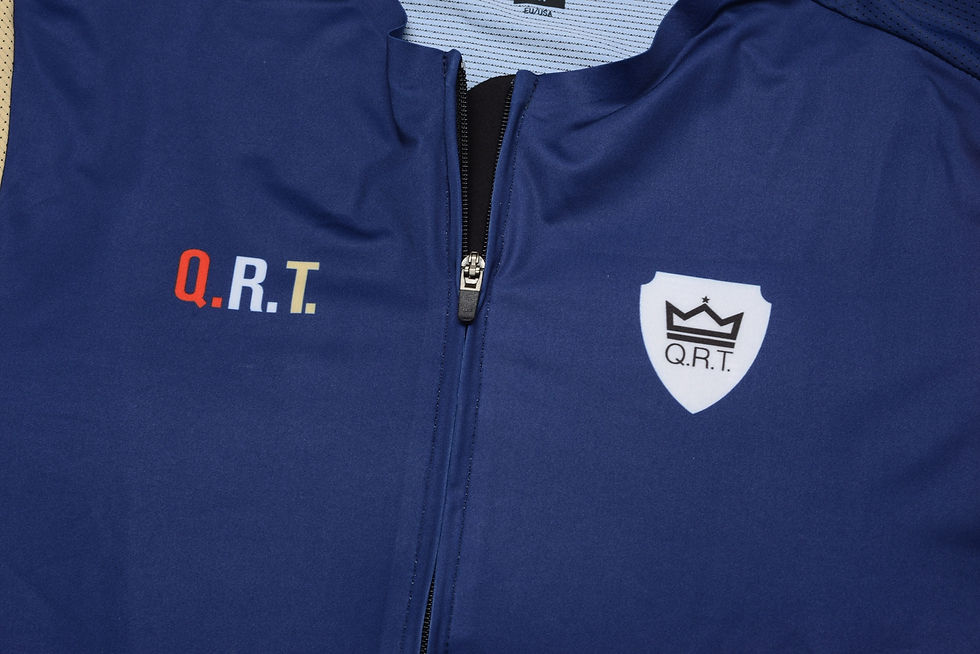Thumbnail: QRT Color Block (Yellow/Navy/Red)