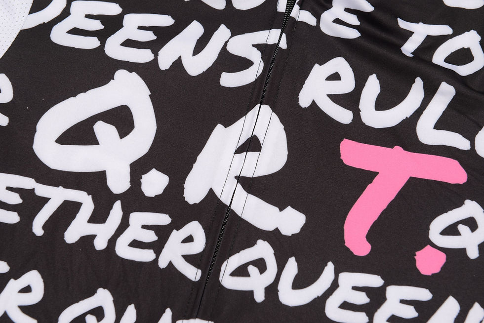 Thumbnail: QRT ( Philly Graffiti ) Long Sleeve Jersey (Blk)