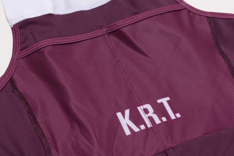 Thumbnail: KRT Long Bib Tights (Fuchsia)