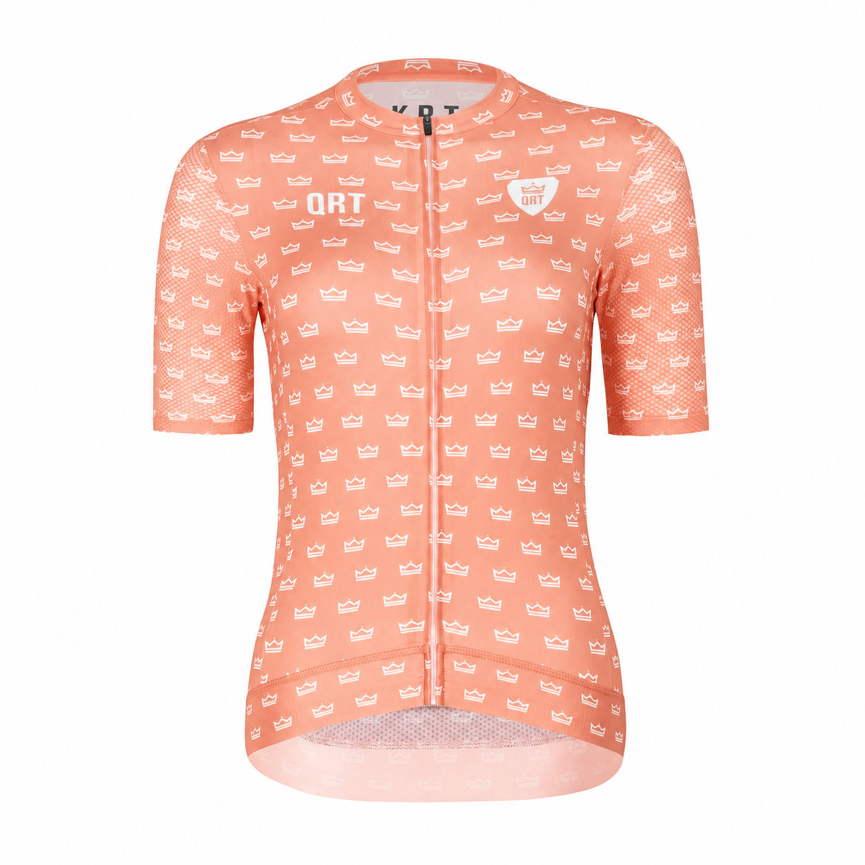 QRT (All Over Crowns) Jersey ( Peach / White )
