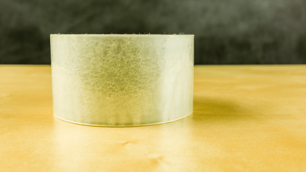 rolo de fita transparente