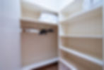 Open closet room. additional liners, additional pillows